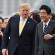 Prezydent USA Donald Trump i premier Japonii Shinzo Abe podczas wizyty amerykańskiego przywódcy w Ja