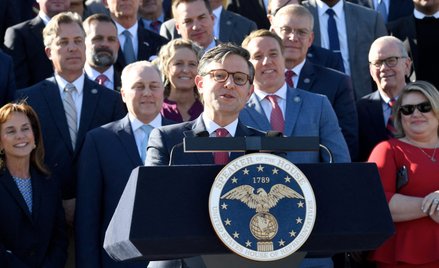 Mike Johnson głosował przeciw pomocy dla Ukrainy