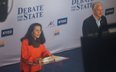 Mary Peltola i republikański senator Dan Sullivan