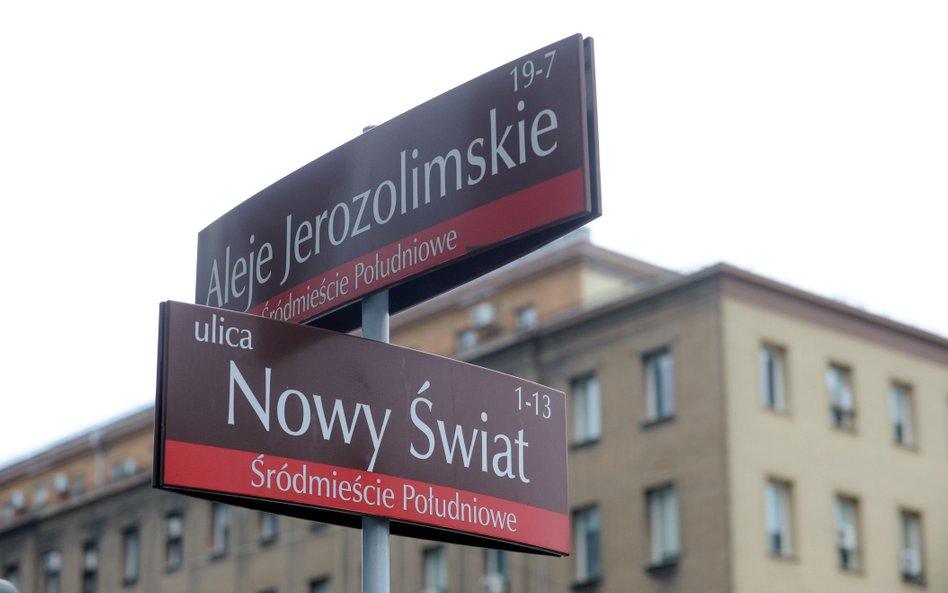 Nowy Świat jest jedną z najdroższych ulic świata