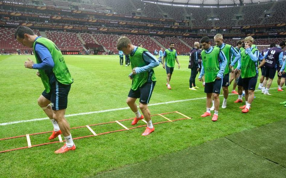 Trening Dnipro przed finałem LE