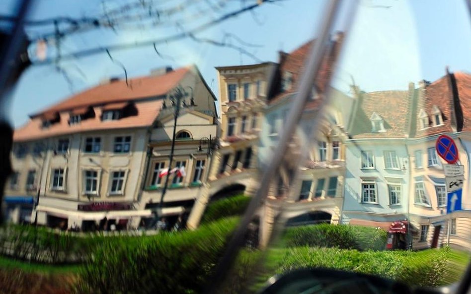 Bydgoszcz. Kamienice na Starym Rynku