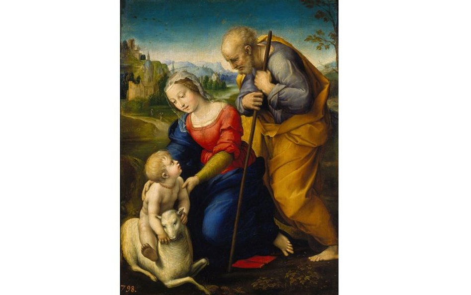 Święta Rodzina z Barankiem, 1507