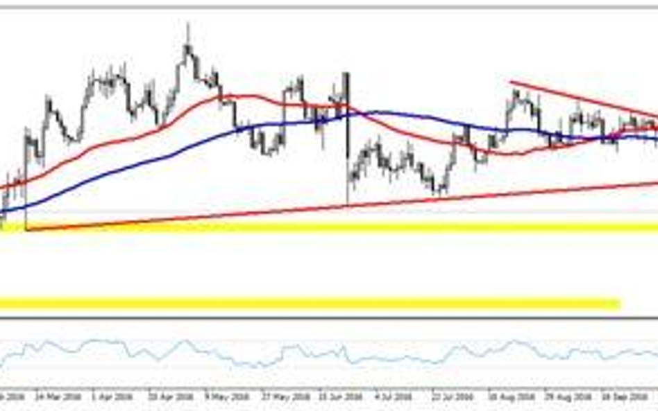 Wykres 1. EURUSD, interwał D1