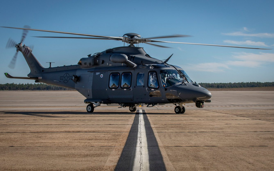 Śmigłowiec wielozadaniowy Boeing/Leonardo MH-139A Grey Wolf. Fot./USAF.