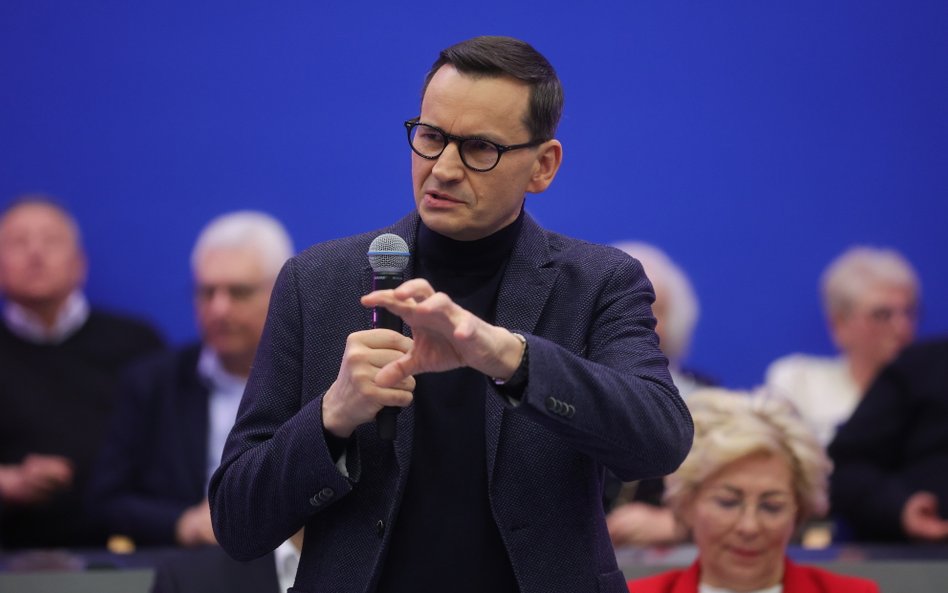 Mateusz Morawiecki w Ciechanowie