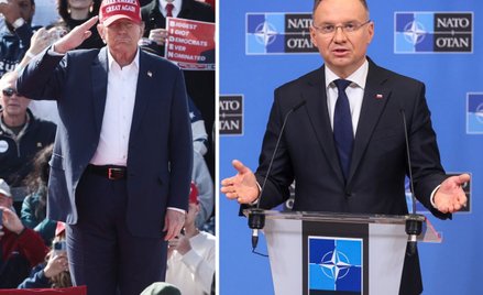 Donald Trump i Andrzej Duda