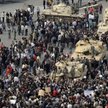 Kair, plac Tahrir. Protesty pod koniec stycznia 2011 r.