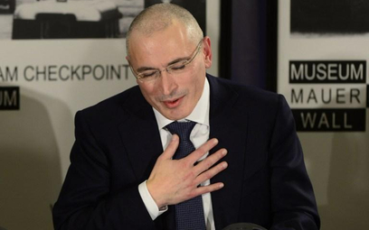Nie żywię nienawiści wobec Władimira Putina – zapewnił w niedzielę w Berlinie Chodorkowski