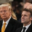 Donald Trump i Emmanuel Macron