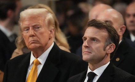 Donald Trump i Emmanuel Macron
