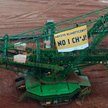 „Strategia NiC”: Greenpeace protestuje w odkrywce Turów