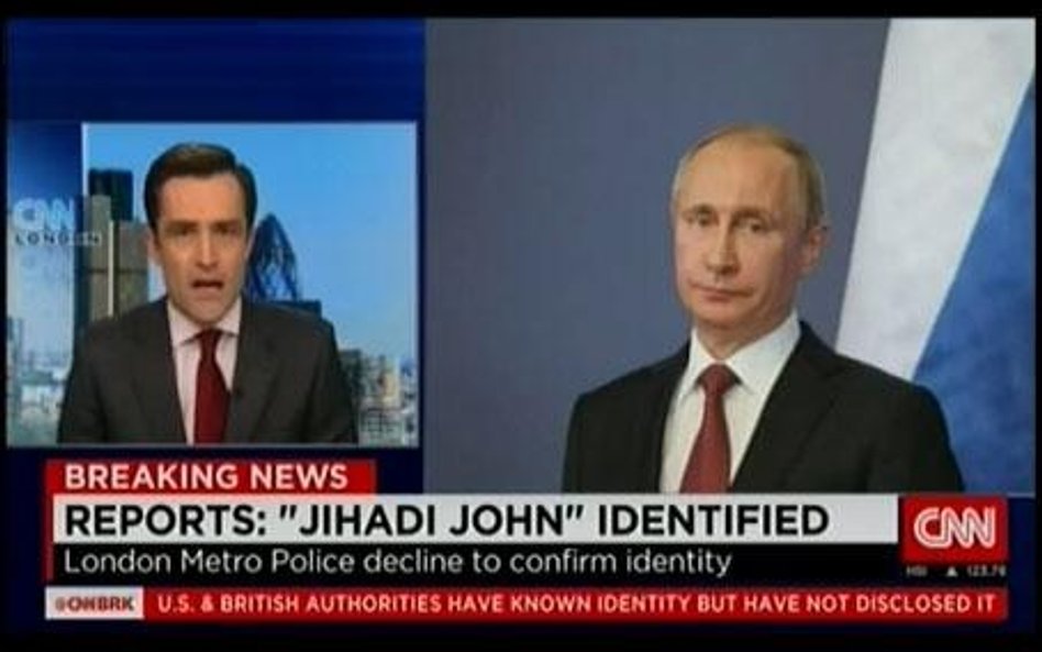 Pechowa audycja CNN - skan z internetu