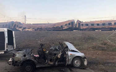 Rosjanie zaatakowali stację kolejową. Zginęło 21 osób