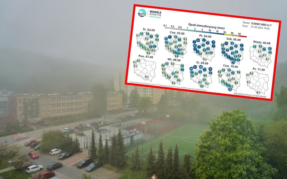 W najbliższych dniach spodziewać należy się porannych mgieł