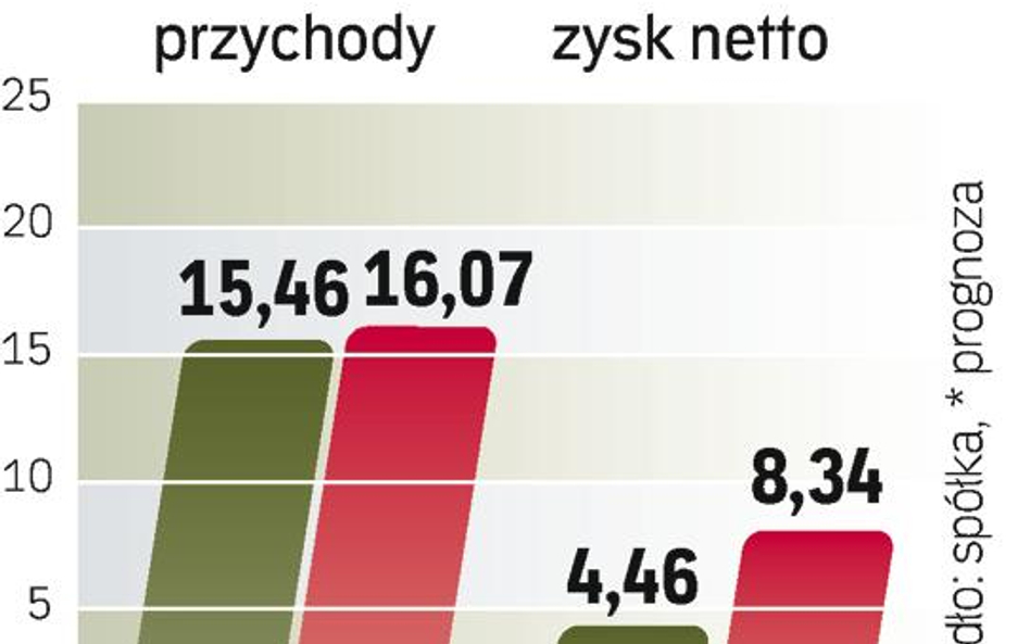 W 2011 r. zysk netto ma być rekordowy. Wyższe niż w 2010 r. mają być także przychody.