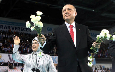 W czasie wiecu w Kolonii skandowano hasła wymierzone m.in. w prezydenta Erdogana