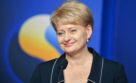 Prezydent Litwy Dalia Grybauskaite