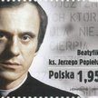 „Beatyfikacja ks. Jerzego Popiełuszki” na znaczku pocztowym