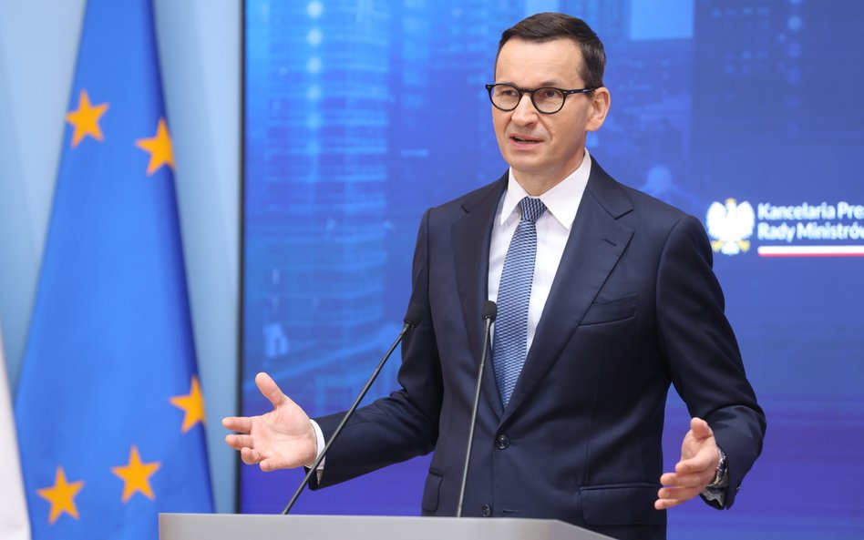 Premier Mateusz Morawiecki