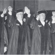 Niemieccy sędziowie składają przysięgę wierności Adolfowi Hitlerowi (1936 r.)
