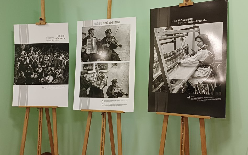 Na wystawę w Muzeum Historii Spółdzielczości w Polsce składa się 27 plansz z archiwalnymi fotografia