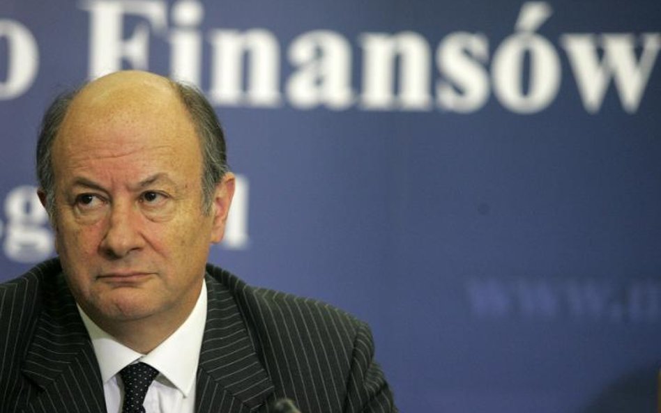 Minister finansów Jacek Rostowski