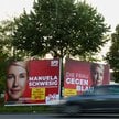 W niedzielę wybory do landtagu Meklemburgii-Pomorza Przedniego. Na zdjęciu: reklamy wyborcze kandyda