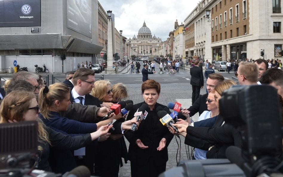 Syn Beaty Szydło za rok będzie księdzem