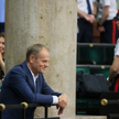 Donald Tusk w Sejmie w dniu głosowania nad "lex Tusk"
