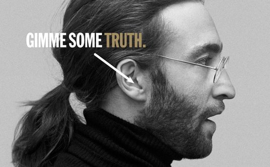 "Gimme some truth okładka plyty"
