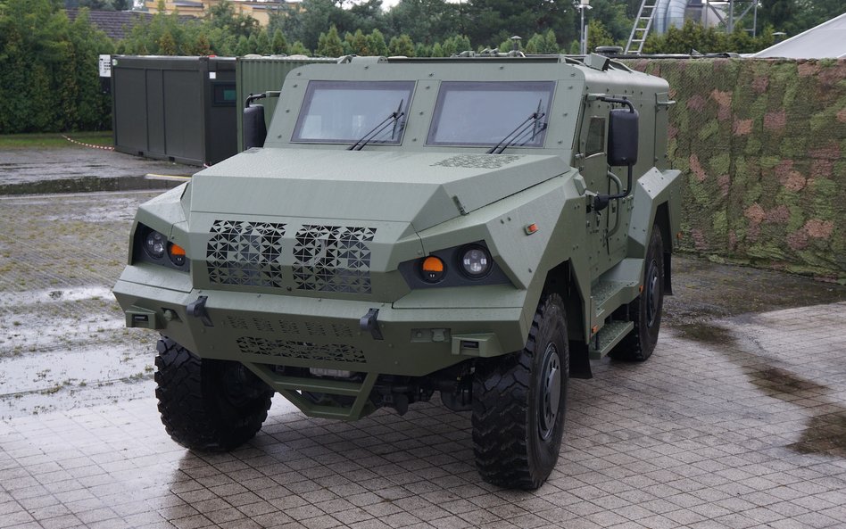 MRAP zwany roboczo „podkarpackim opancerzonym pojazdem 4x4"