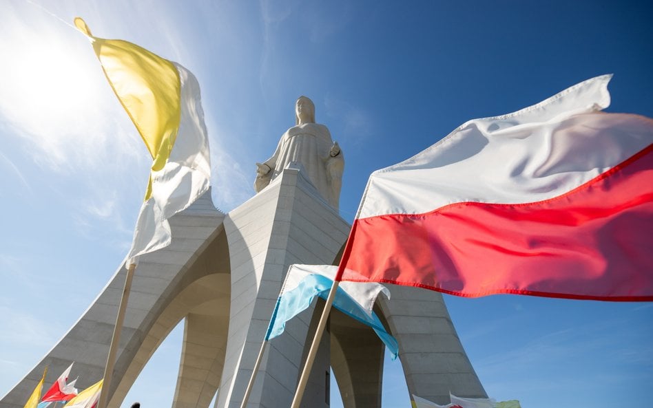 Figura Matki Bożej Miłosiernej w miejscowości Konotopie