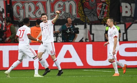 Puchar Niemiec: Pokaz siły Bayernu, dwa gole Lewandowskiego