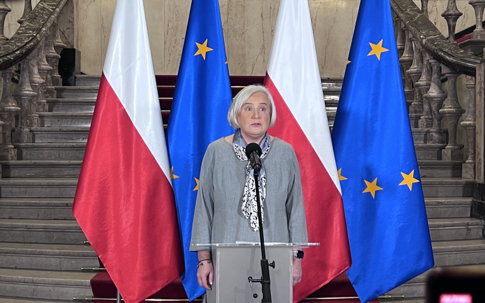 Rządowa delegacja z minister przemysłu Marzeną Czarnecką oraz ministrem aktywów państwowych Borysem 
