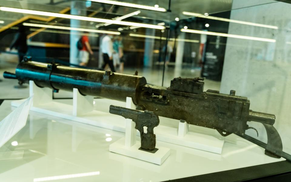 Pistolet obrońcy Westerplatte odnaleziony podczas badań archeologicznych