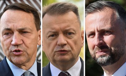 Radosław Sikorski (minister obrony w latach 2005-2007), Mariusz Błaszczak (2018-2023) i Władysław Ko