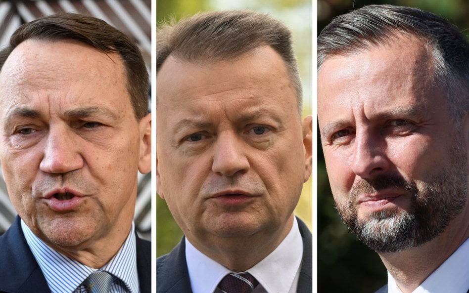 Radosław Sikorski (minister obrony w latach 2005-2007), Mariusz Błaszczak (2018-2023) i Władysław Ko