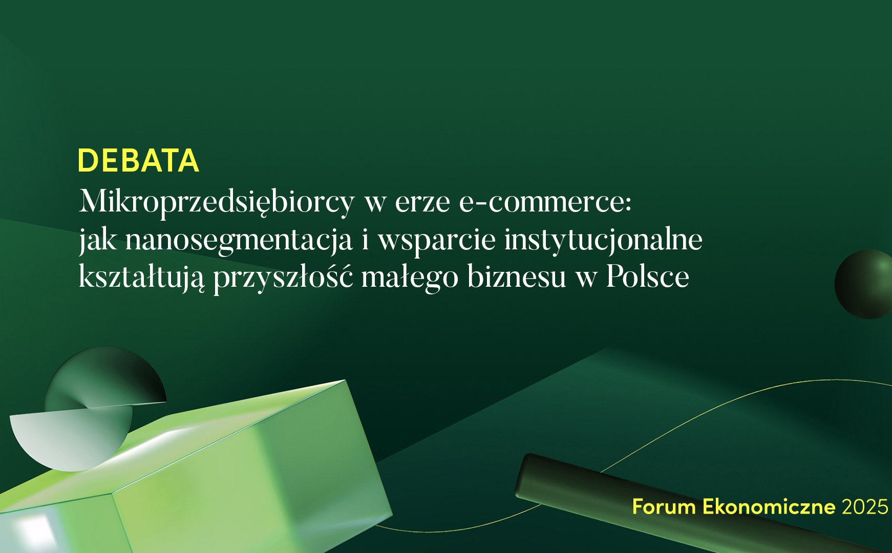 Mikroprzedsiębiorcy w erze e-commerce. Debata ekspertów
