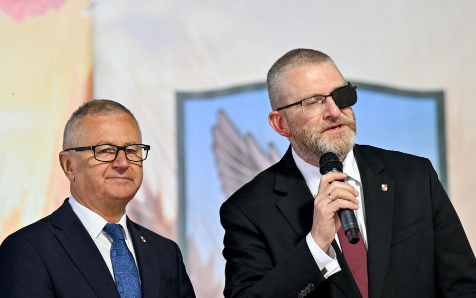 Włodzimierz Skalik i Grzegorz Braun