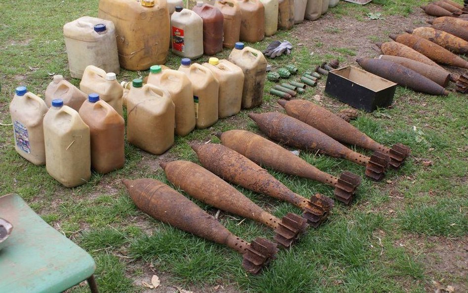 Materiały wybuchowe w Kozienicach