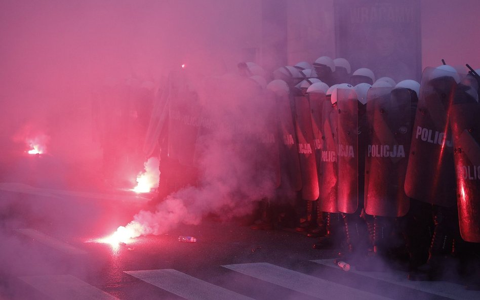 Zamieszki w Warszawie 11.11.2020 r.