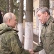 Prezydent Rosji Władimir Putin i szef rosyjskiego Sztabu Generalnego gen. Walerij Gierasimow