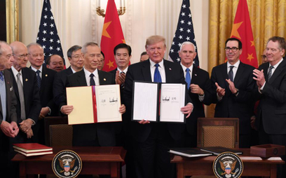 Umowa handlowa "pierwszej fazy" podpisana