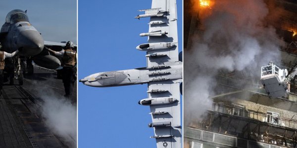 Na Bliskim Wschodzie spadł kolejny samolot USA. Nocna wymiana ciosów między Rosją a Ukrainą