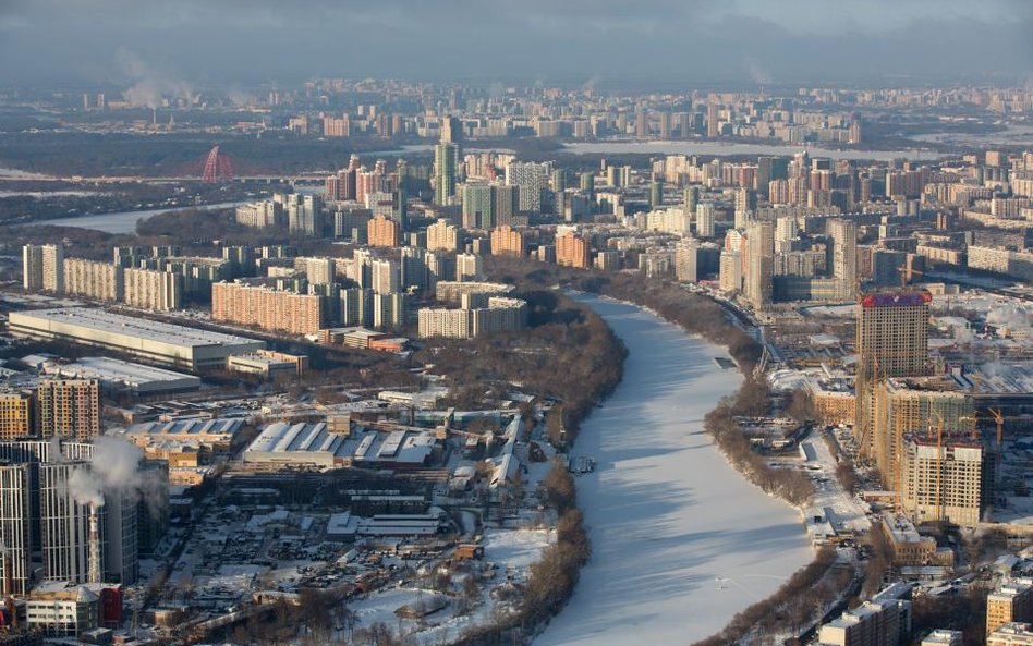 Najdroższe mieszkanie w Moskwie 200 metrów nad ziemią