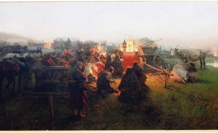 Monumentalna „Modlitwa w stepie” Józef Brandta przez ostatnie dekady leżała zrolowana w muzealnym ma