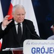 Prezes PiS Jarosław Kaczyński podczas spotkania z sympatykami w Zespole Szkół im. AK Obwodu „Głuszec