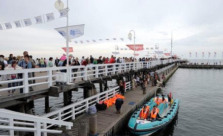 Dziki handel na bałtyckich promenadach