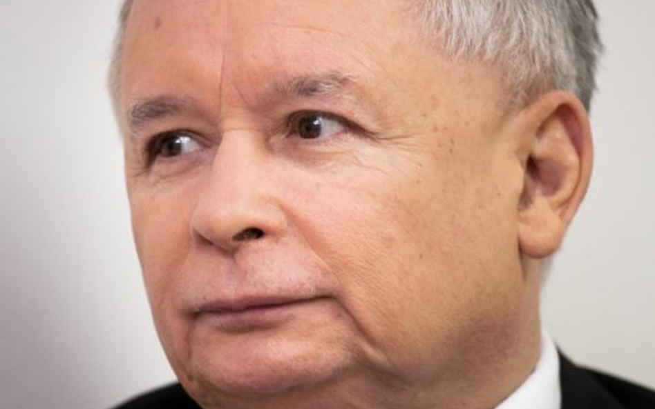 Prezes PiS Jarosław Kaczyński